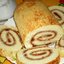 Рулет с яблочным джемом