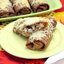 Блины фаршированные мясом и овощами