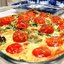 Цветной пирог с овощами