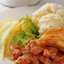 Пицца с цветной капустой, грибами и яйцами