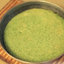 Брынза с маслом и зеленым луком