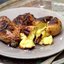 Бедрышки цесарки с картофелем и розмарином