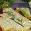 Рулет с сыром и яйцом