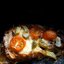 Мясо по-французски в духовке с помидорами