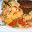 Цветная капуста с помидорами