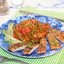 Стручковая фасоль в томате с куриной грудкой