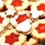 Миндальное печенье с корицей, кардамоном и малиновым джемом