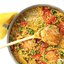 Курица с кус-кус и помидорами