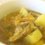 Картошка со свининой, тушенная в кастрюле