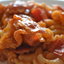 Макароны с пьяным томатным соусом