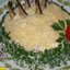 Салат Рыбки в пруду с оливковым маслом