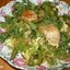 Маринованная куриная грудка с овощами
