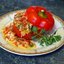 Перец, фаршированный мясом и овощами (вариант)