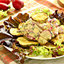 Закуска из кабачков, редиски и яиц