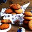Овсяно-ржаное печенье с клюквой
