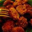 Мясные шарики с морковной начинкой