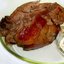 Шашлык из птицы с орехами и сыром