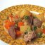 Канапе с печенью и фруктами