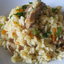 Пицца с овощами и копченым салом