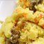 Овощная закуска с цветной фасолью