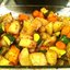 Картофель с овощами запеченный