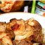 Мясо в рукаве на луковой подушке