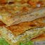 Ленивые хачапури с творогом и чесноком