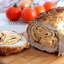 Мясной рулет с блинами