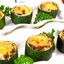 Цуккини, фаршированные мясом, грибами и рисом
