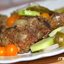 Утиная печень в картофельных хлопьях и в маринаде