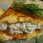 Омлет с картошкой и селедкой