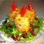 Канапе Рождественские свечи