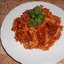 Закуска из помидоров с копченой уткой