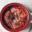 Запеченные телячьи мозги с овощами