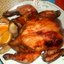 Запеченная курочка с прованскими травами апельсинами и яблоками