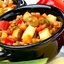 Овощное рагу с курицей