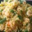 Булгур с креветками и овощами