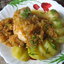 Курочка под соусом из овощей