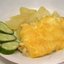 Зразы из манной каши на молоке с черносливом