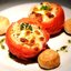 Помидоры с сыром и соусом бешамель