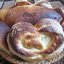 Пирожки с вишней,курагой,маком и кунжутом