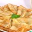 Крахмальные блинчики с маслом и сахаром