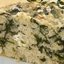 Запеканка из коричневого риса со шпинатом и фетой