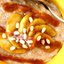 Овсяная каша с яблоком и соленой карамелью