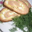 Рулет из форели с сыром, яйцом и зеленью