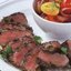 Баранина с петрушкой и розмарином, жареная на гриле