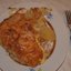 Индейка, запеченная с картофелем под сыром