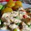 Фрикасе из курицы со сметаной