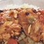Куриные бедрышки с кус-кусом