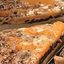 Пирог с персиками и шоколадом